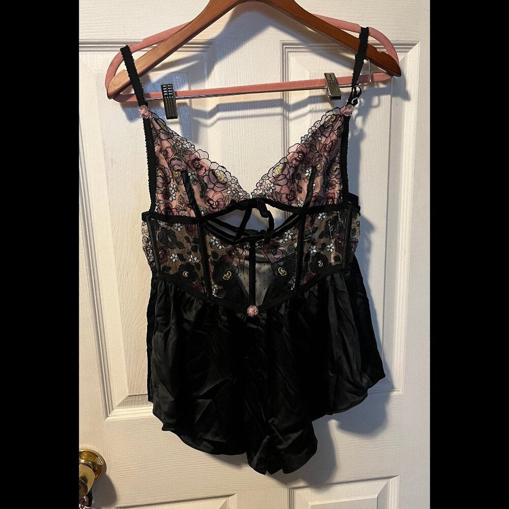 For Love & Lemons Clara Romper Large